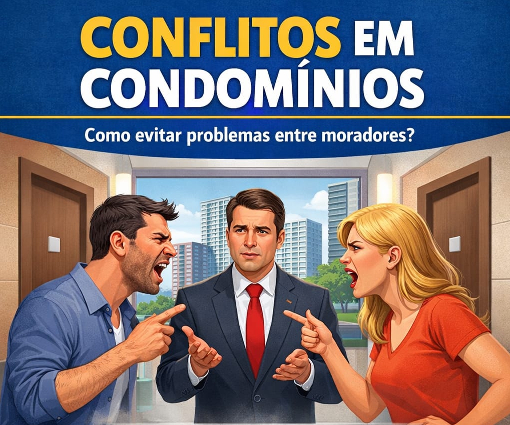 70% dos conflitos em condomínios começam com problemas de convivência